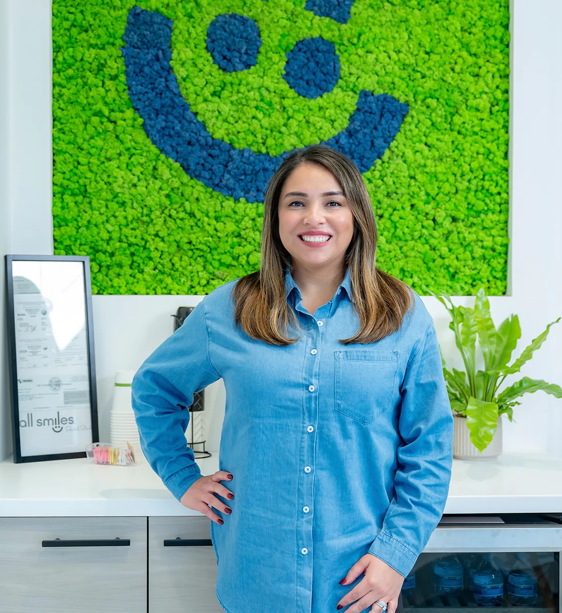 A friendly welcome at All Smiles Dental Studio